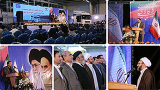 مراسم آغاز به‌ کار مجدد شرکت خودروسازی رخش خودرو دیزل