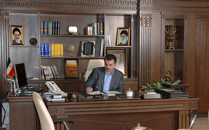 پيام نوروزی جناب آقای محمدرضا زنوزی مطلق، رئيس هيأت مديره گروه توسعه سرمايه گذاری دَريك