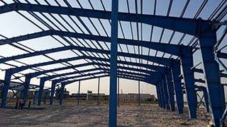 پروژه ساخت و نصب سازه های فلزی کارخانه صابون سازی